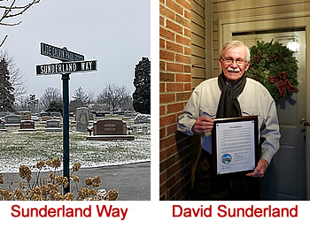 David Sunderland Recognition and Sunderland Way